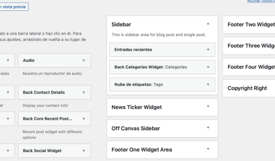 Wordpress Footer