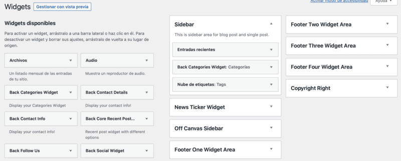 Wordpress Footer