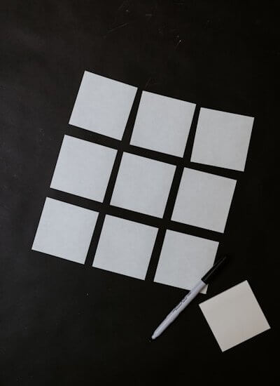 white and black checkered board