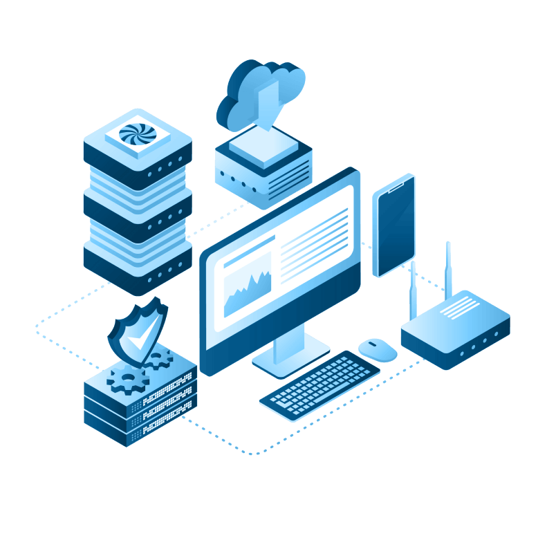 Diagrama de un servidor virtual privado